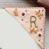 Maxbell Handmade Corner Bookmark Corner Book Marks Page Clip for Kids Men Gifts Letter R