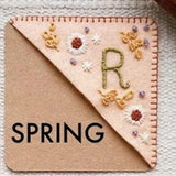 Maxbell Handmade Corner Bookmark Corner Book Marks Page Clip for Kids Men Gifts Letter R