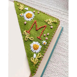 Maxbell Handmade Corner Bookmark Corner Book Marks Page Clip for Kids Men Gifts Letter M