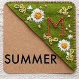 Maxbell Handmade Corner Bookmark Corner Book Marks Page Clip for Kids Men Gifts Letter M