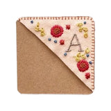 Maxbell Handmade Corner Bookmark Corner Book Marks Page Clip for Kids Men Gifts Letter A