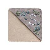 Maxbell Handmade Corner Bookmark Corner Book Marks Page Clip for Kids Men Gifts Letter S