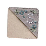 Maxbell Handmade Corner Bookmark Corner Book Marks Page Clip for Kids Men Gifts Letter S