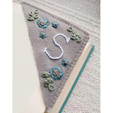 Maxbell Handmade Corner Bookmark Corner Book Marks Page Clip for Kids Men Gifts Letter S
