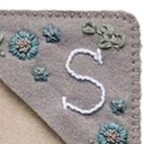 Maxbell Handmade Corner Bookmark Corner Book Marks Page Clip for Kids Men Gifts Letter S