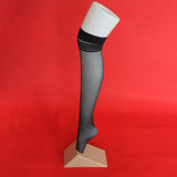 Maxbell Freestanding Women Leg Models Have Long Legs Display Socks Tool for Women Clear