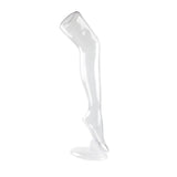 Maxbell Freestanding Women Leg Models Have Long Legs Display Socks Tool for Women Clear