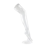 Maxbell Freestanding Women Leg Models Have Long Legs Display Socks Tool for Women Clear