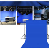 Maxbell 300x100cm Backdrop Photography Screen Accessory Professional Good Workmanship Blue