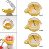 Maxbell Padlock Lid Lock Protector Durable for Chemical Architecture Logistics Style A