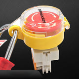 Maxbell Padlock Lid Lock Protector Durable for Chemical Architecture Logistics Style C