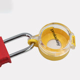 Maxbell Padlock Lid Lock Protector Durable for Chemical Architecture Logistics Style C