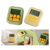 Maxbell Digital Kitchen Timer Electronic with Stand Durable for Sports Games Office Yellow