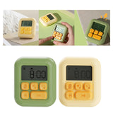 Maxbell Digital Kitchen Timer Electronic with Stand Durable for Sports Games Office Yellow