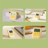 Maxbell Digital Kitchen Timer Electronic with Stand Durable for Sports Games Office Yellow