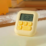 Maxbell Digital Kitchen Timer Electronic with Stand Durable for Sports Games Office Yellow