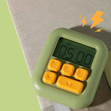 Maxbell Digital Kitchen Timer Electronic with Stand Durable for Sports Games Office Green