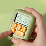 Maxbell Digital Kitchen Timer Electronic with Stand Durable for Sports Games Office Green