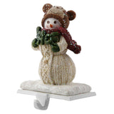 Maxbell Christmas Snowman Sock Hook Scene Layout Accessories for Bedroom Bookshelf C
