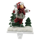 Maxbell Christmas Snowman Sock Hook Scene Layout Accessories for Bedroom Bookshelf D