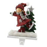 Maxbell Christmas Snowman Sock Hook Scene Layout Accessories for Bedroom Bookshelf E