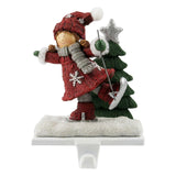 Maxbell Christmas Snowman Sock Hook Scene Layout Accessories for Bedroom Bookshelf E