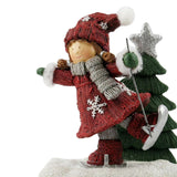 Maxbell Christmas Snowman Sock Hook Scene Layout Accessories for Bedroom Bookshelf E