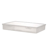 Maxbell File Container Box Transparent Dustproof for Documents Project Case School S