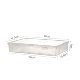 Maxbell File Container Box Transparent Dustproof for Documents Project Case School M
