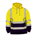 Maxbell High Visibility Reflective Jackets with Pocket Drawstring Tops for Sports M