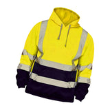 Maxbell High Visibility Reflective Jackets with Pocket Drawstring Tops for Sports M