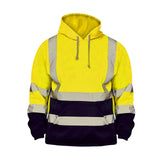 Maxbell High Visibility Reflective Jackets with Pocket Drawstring Tops for Sports M