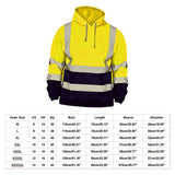 Maxbell High Visibility Reflective Jackets with Pocket Drawstring Tops for Sports M