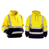 Maxbell High Visibility Reflective Jackets with Pocket Drawstring Tops for Sports M