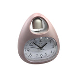 Maxbell Creative Table Clock Egg Shaped with Nightlight Wake up for Home Decor PInk