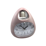 Maxbell Creative Table Clock Egg Shaped with Nightlight Wake up for Home Decor PInk