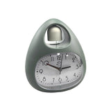 Maxbell Creative Table Clock Egg Shaped with Nightlight Wake up for Home Decor Green