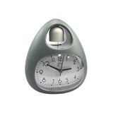 Maxbell Creative Table Clock Egg Shaped with Nightlight Wake up for Home Decor Green
