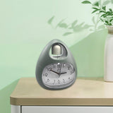 Maxbell Creative Table Clock Egg Shaped with Nightlight Wake up for Home Decor Green