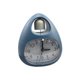 Maxbell Creative Table Clock Egg Shaped with Nightlight Wake up for Home Decor Blue