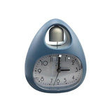 Maxbell Creative Table Clock Egg Shaped with Nightlight Wake up for Home Decor Blue