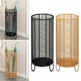 Maxbell Umbrella Storage Holder with Drip Water Tray for Hallway small and Black
