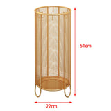 Maxbell Umbrella Storage Holder with Drip Water Tray for Hallway small and Aureate