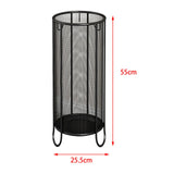 Maxbell Umbrella Storage Holder with Drip Water Tray for Hallway large and Black