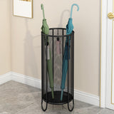Maxbell Umbrella Storage Holder with Drip Water Tray for Hallway large and Black