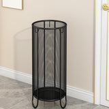 Maxbell Umbrella Storage Holder with Drip Water Tray for Hallway large and Black