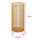 Maxbell Umbrella Storage Holder with Drip Water Tray for Hallway Large and Aureate