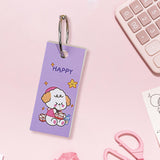 Maxbell Blank Index Note Cards Bookmark Memo Scratch Pads for Learning Notes Taking Teddy