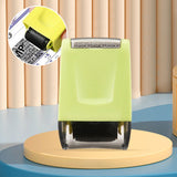 Maxbell Identity Protection Roller Stamp Refillable Privacy Roller for Messy Code Green