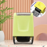 Maxbell Identity Protection Roller Stamp Refillable Privacy Roller for Messy Code Green